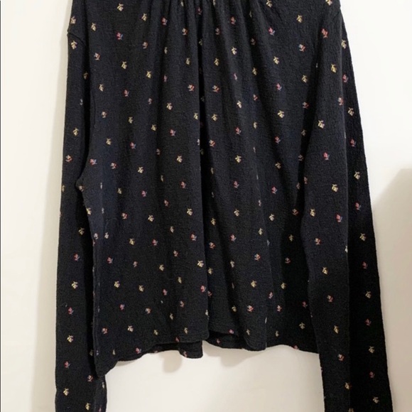 Madewell Texture & Thread Mock Neck Top - Picture 4 of 8